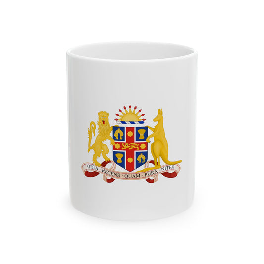 Coat of Arms of New South Wales - White Coffee Mug