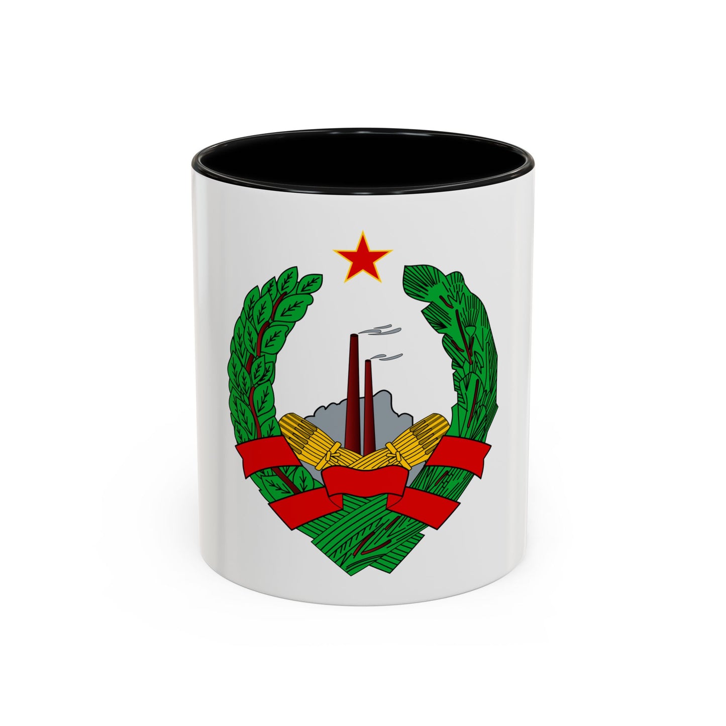 Coat of Arms of the Socialist Republic of Bosnia and Herzegovina - Accent Coffee Mug