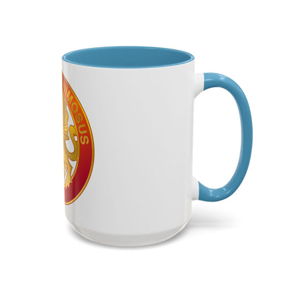 12 Coast Artillery Regiment (U.S. Army) Accent Coffee Mug