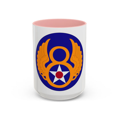 8 Air Force (U.S. Army) Accent Coffee Mug