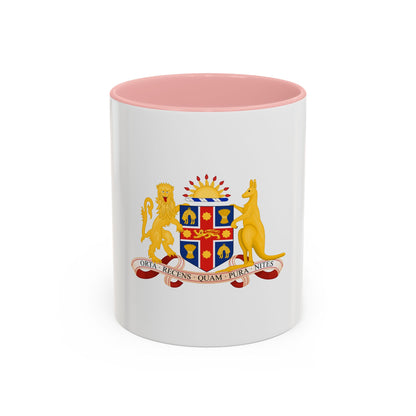 Coat of Arms of New South Wales - Accent Coffee Mug