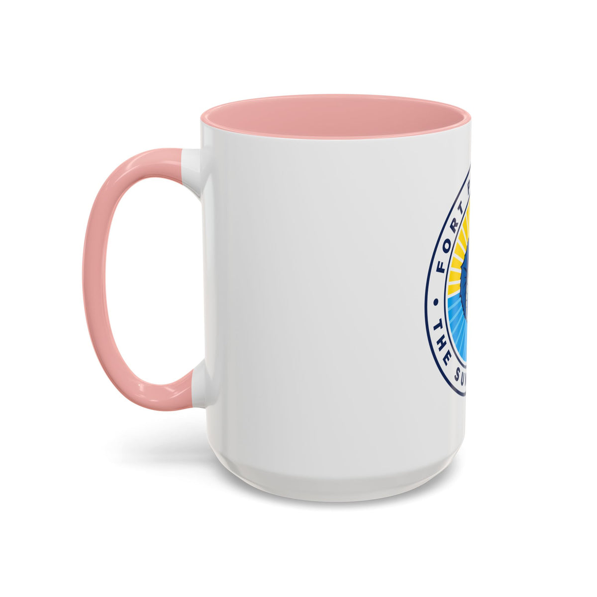 Seal of Fort Pierce Florida - Accent Coffee Mug