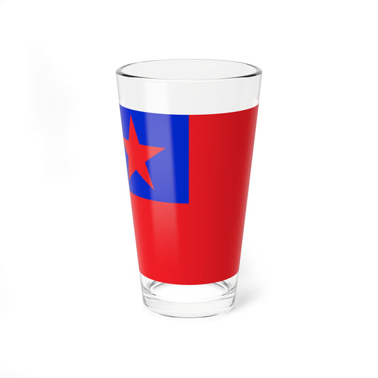 Proposed PRC national flag 014 (China) Pint Glass 16oz