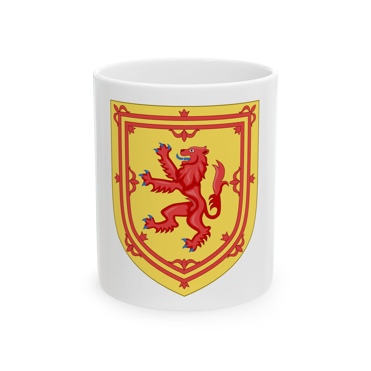 Royal Arms of the Kingdom of Scotland - White Coffee Mug