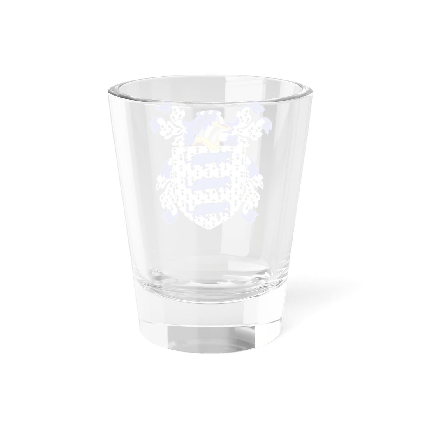 Coat of Arms of Ebenezer Adams (United States) (Coat of Arms) Shot Glass 1.5oz