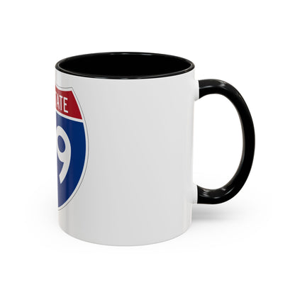 Interstate 49 (U.S. Highways) Accent Coffee Mug