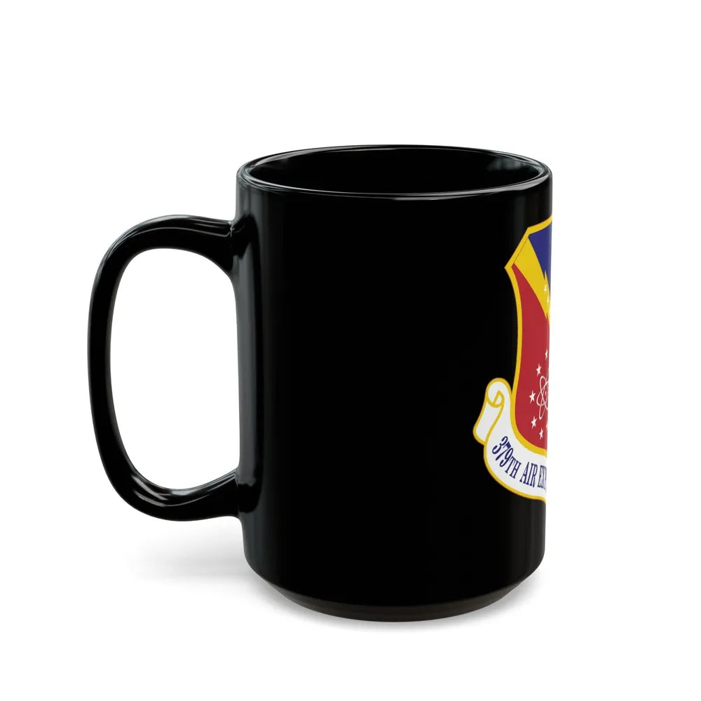 379th Air Expeditionary Wing (U.S. Air Force) Black Coffee Mug-Go Mug Yourself