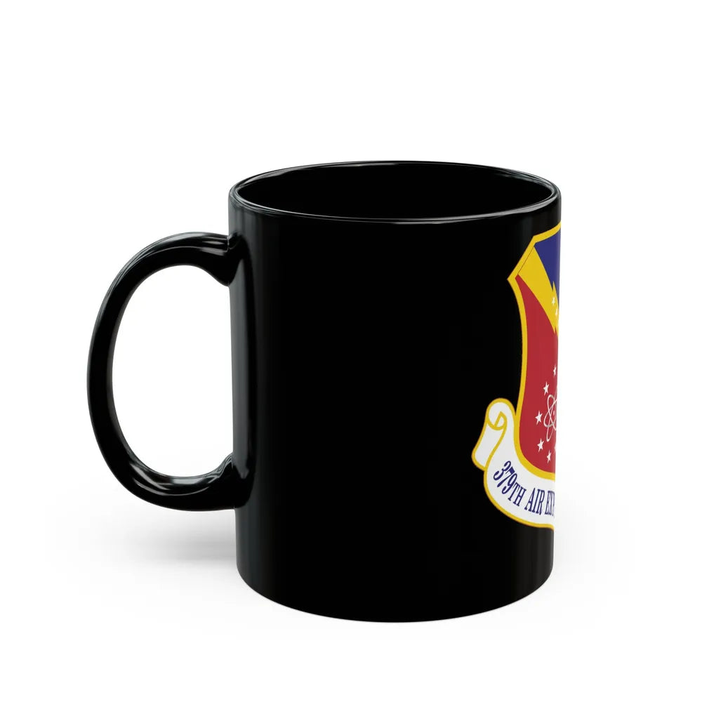 379th Air Expeditionary Wing (U.S. Air Force) Black Coffee Mug-Go Mug Yourself