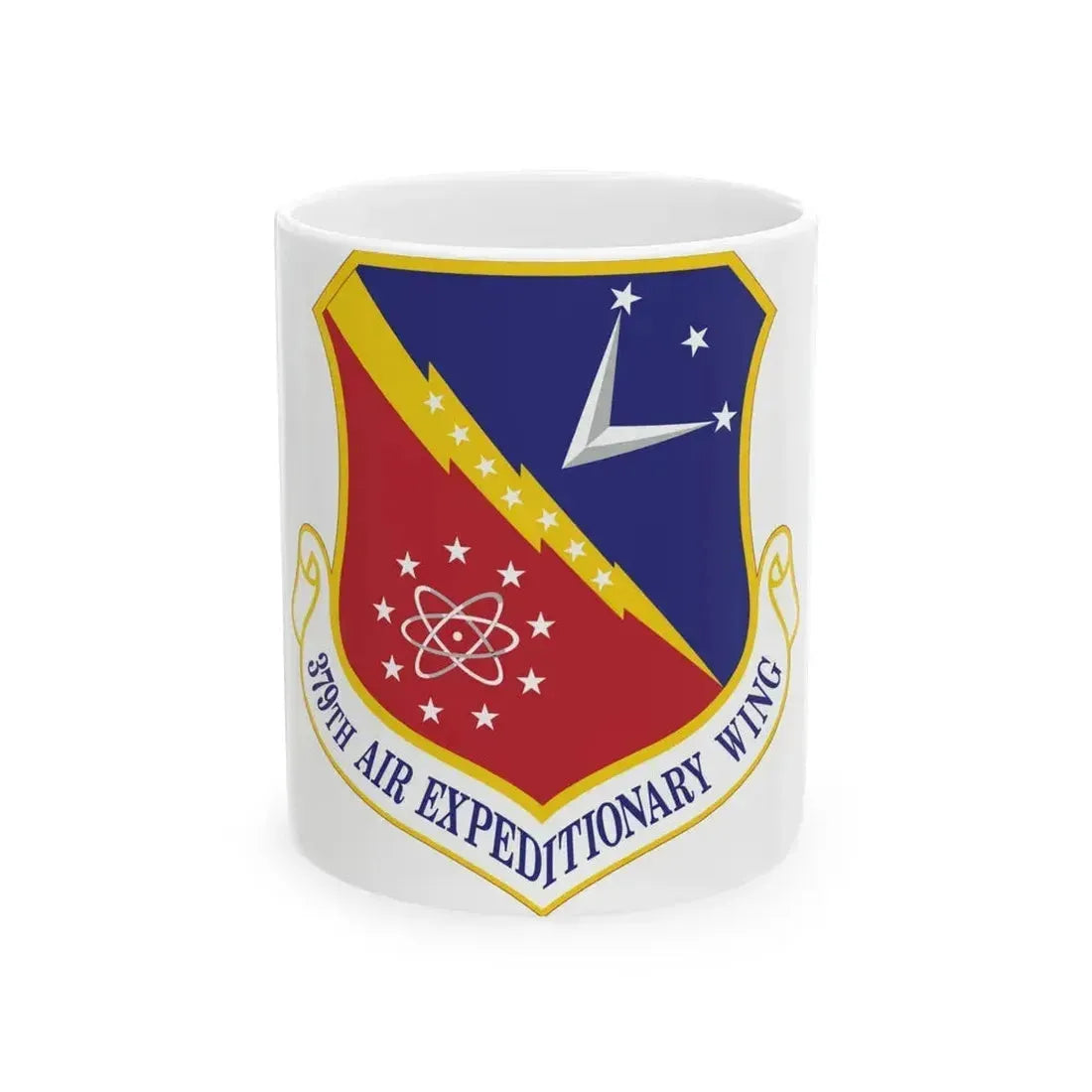 379th Air Expeditionary Wing (U.S. Air Force) White Coffee Mug 11oz - Go Mug Yourself