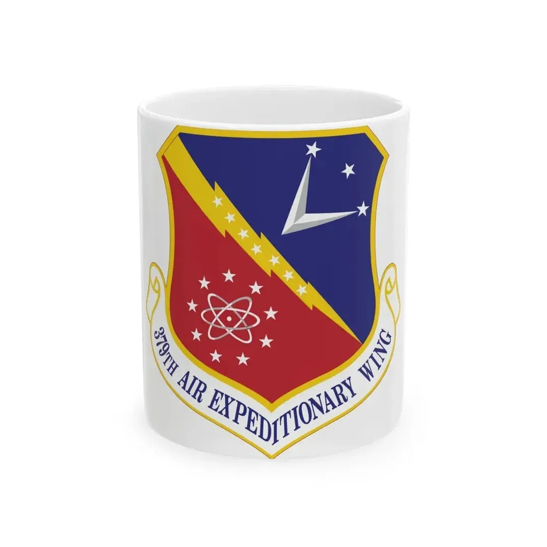 379th Air Expeditionary Wing (U.S. Air Force) White Coffee Mug 11oz - Go Mug Yourself
