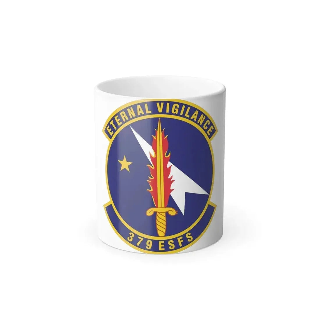 379th Expeditionary Security Forces Squadron (U.S. Air Force) Color Changing Coffee Mug 11oz - Go Mug Yourself