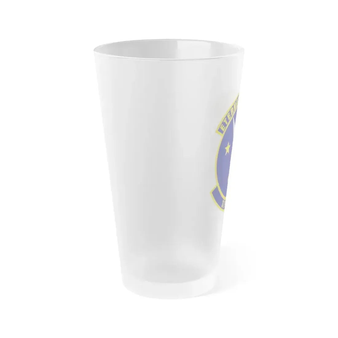 379th Expeditionary Security Forces Squadron (U.S. Air Force) Frosted Pint Glass 16oz - Go Mug Yourself