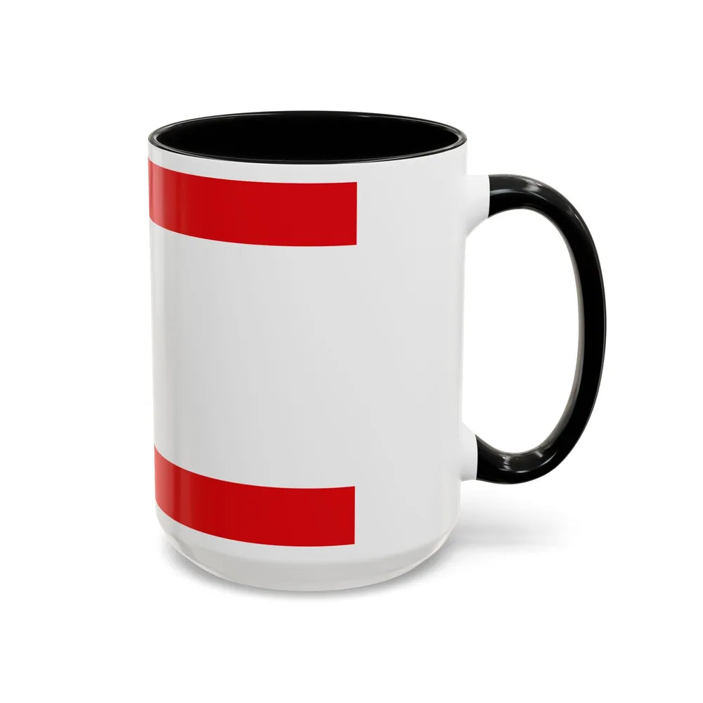 Flag of Fulda Germany - Accent Coffee Mug-Go Mug Yourself