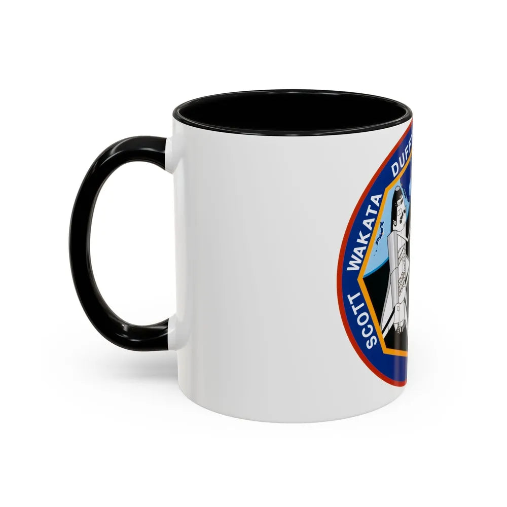 STS 72 (NASA) Accent Coffee Mug-Go Mug Yourself