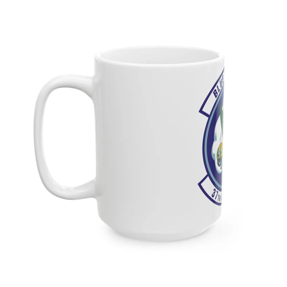 37th Airlift Squadron (U.S. Air Force) White Coffee Mug-Go Mug Yourself