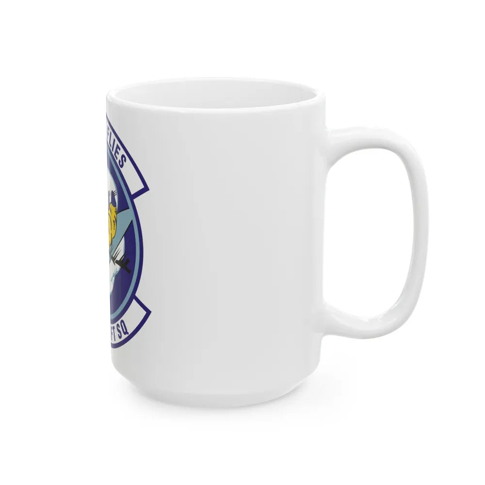 37th Airlift Squadron (U.S. Air Force) White Coffee Mug-Go Mug Yourself