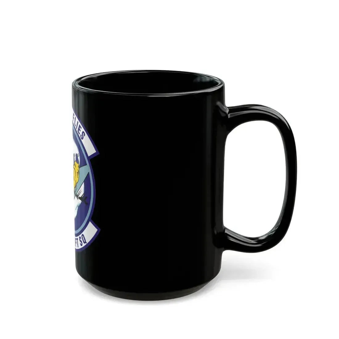 37th Airlift Squadron (U.S. Air Force) Black Coffee Mug - Go Mug Yourself