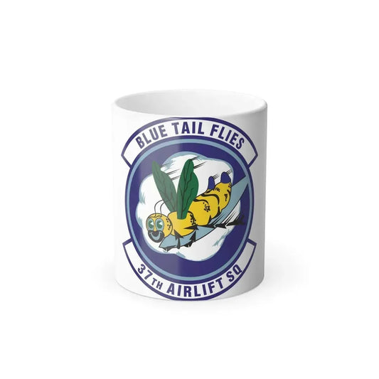 37th Airlift Squadron (U.S. Air Force) Color Changing Coffee Mug 11oz - Go Mug Yourself