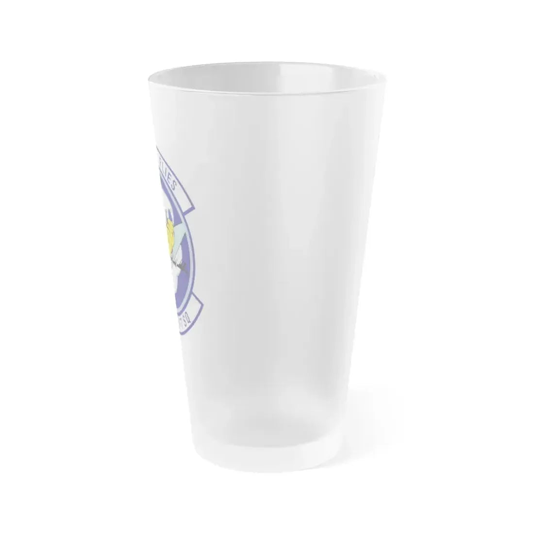 37th Airlift Squadron (U.S. Air Force) Frosted Pint Glass 16oz - Go Mug Yourself