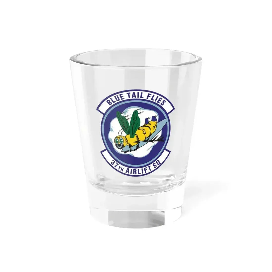 37th Airlift Squadron (U.S. Air Force) Shot Glass 1.5oz 1.5oz - Go Mug Yourself
