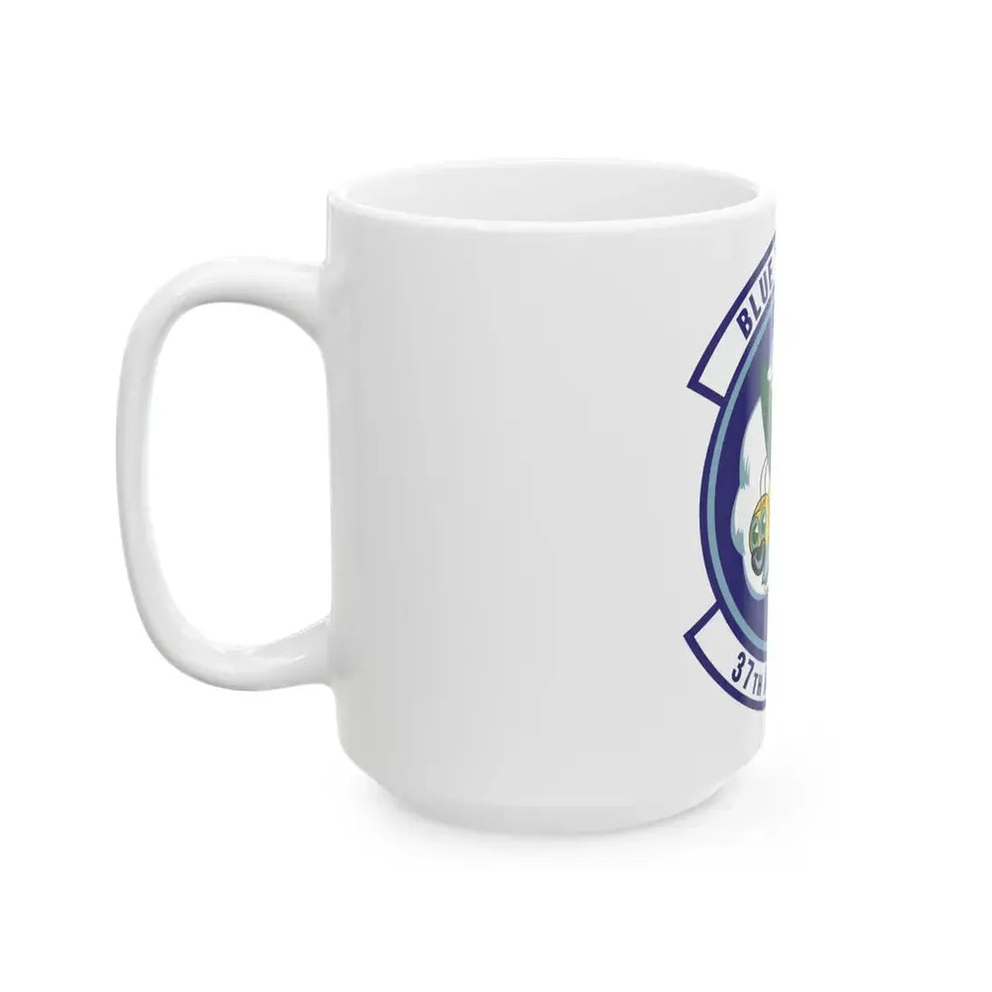 37th Airlift Squadron (U.S. Air Force) White Coffee Mug - Go Mug Yourself