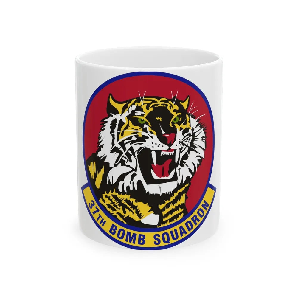 37th Bomb Squadron (U.S. Air Force) White Coffee Mug-11oz-Go Mug Yourself