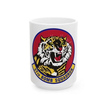 37th Bomb Squadron (U.S. Air Force) White Coffee Mug-15oz-Go Mug Yourself