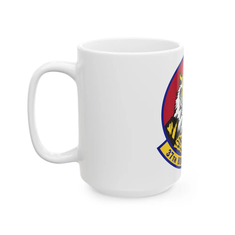 37th Bomb Squadron (U.S. Air Force) White Coffee Mug-Go Mug Yourself