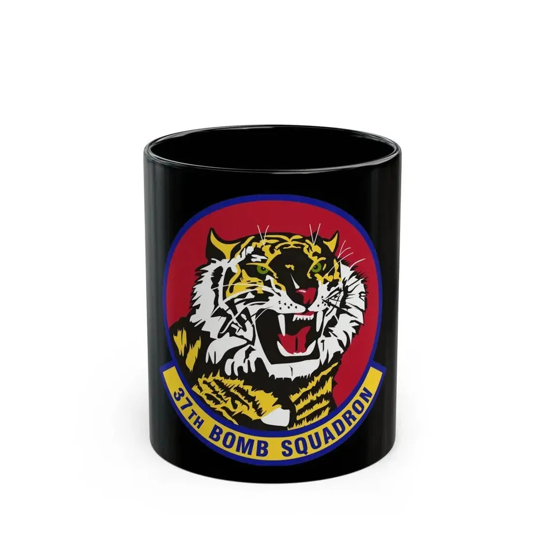 37th Bomb Squadron (U.S. Air Force) Black Coffee Mug 11oz - Go Mug Yourself
