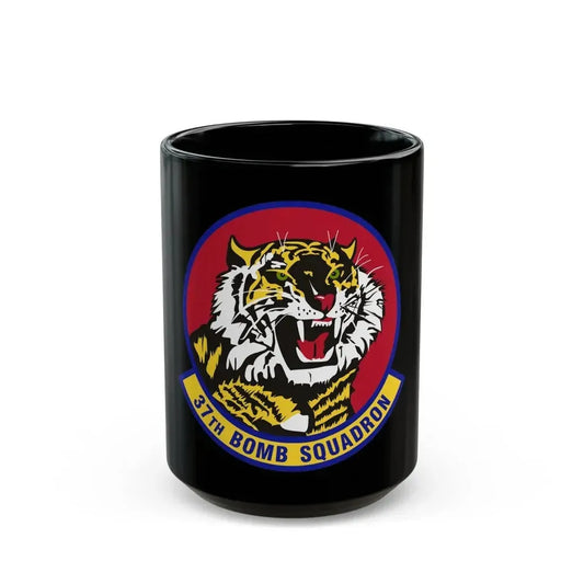 37th Bomb Squadron (U.S. Air Force) Black Coffee Mug 15oz - Go Mug Yourself