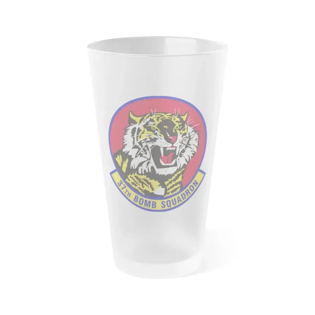 37th Bomb Squadron (U.S. Air Force) Frosted Pint Glass 16oz Default Title - Go Mug Yourself