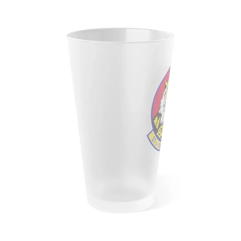 37th Bomb Squadron (U.S. Air Force) Frosted Pint Glass 16oz - Go Mug Yourself