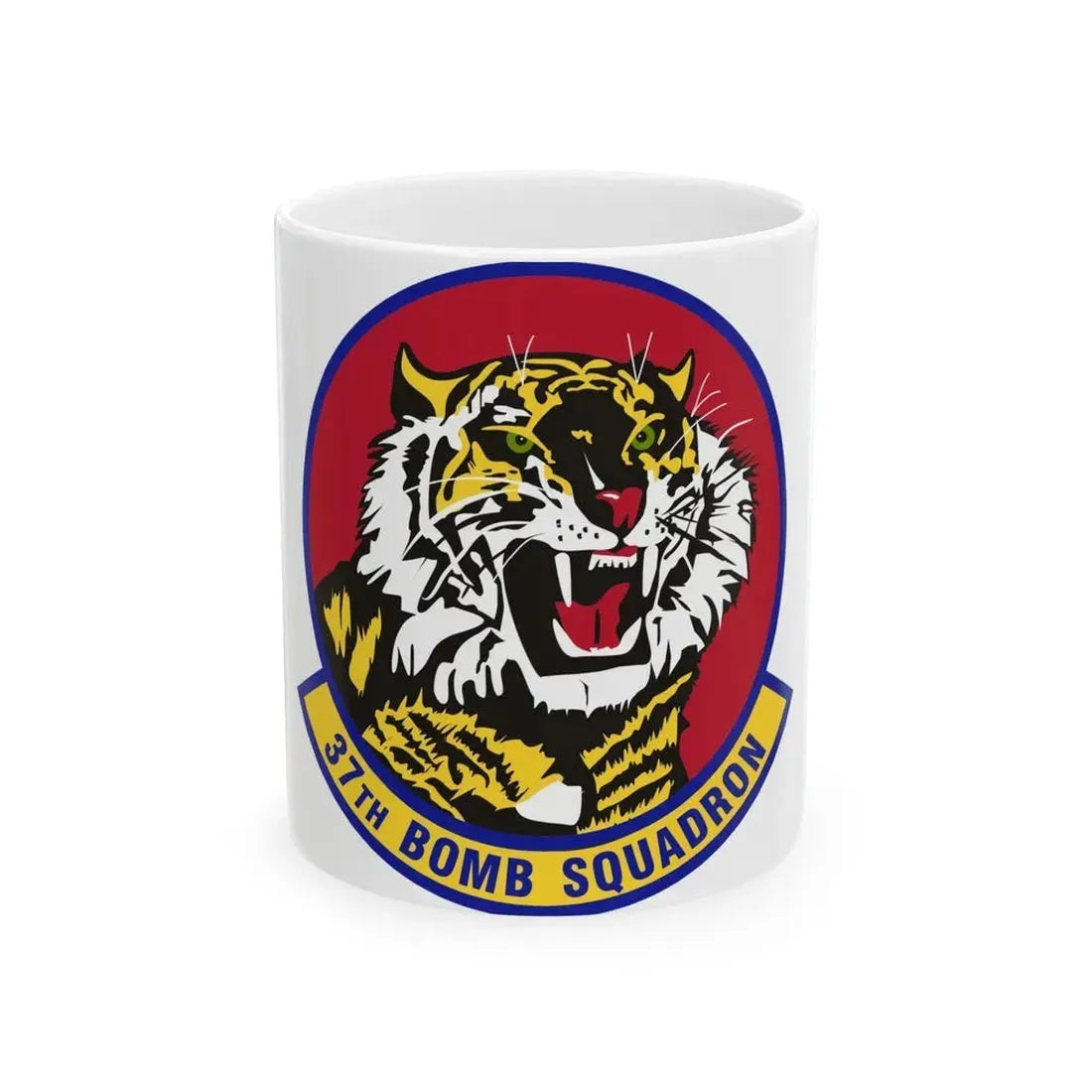 37th Bomb Squadron (U.S. Air Force) White Coffee Mug 11oz - Go Mug Yourself