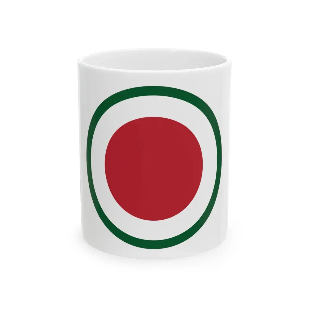 37th Infantry Division CSIB (U.S. Army) White Coffee Mug 11oz - Go Mug Yourself