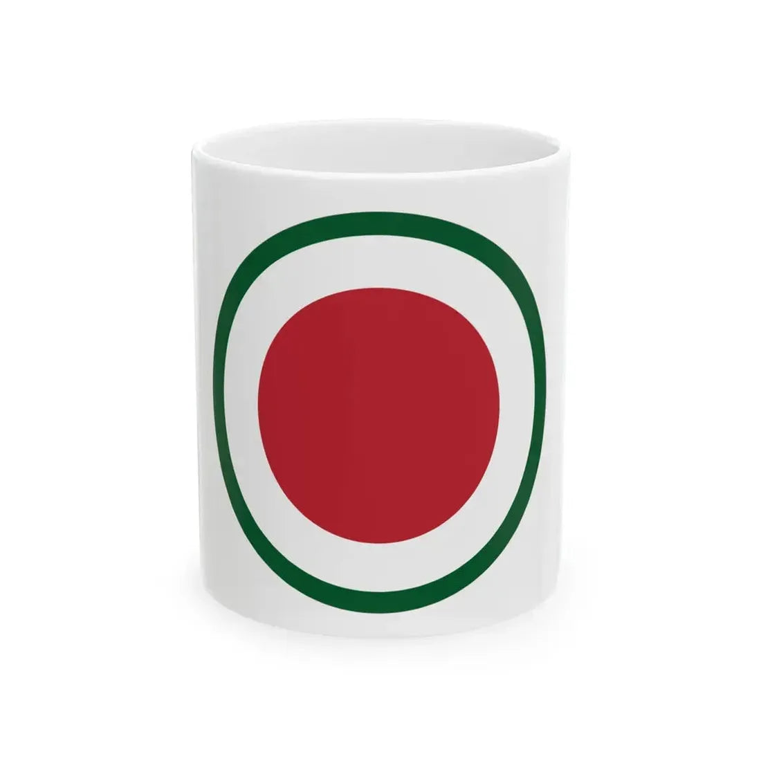 37th Infantry Division CSIB (U.S. Army) White Coffee Mug 11oz - Go Mug Yourself