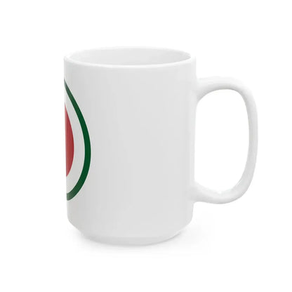 37th Infantry Division CSIB (U.S. Army) White Coffee Mug - Go Mug Yourself