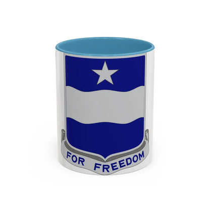 37th Infantry Regiment (U.S. Army) Accent Coffee Mug-11oz-Light Blue-Go Mug Yourself