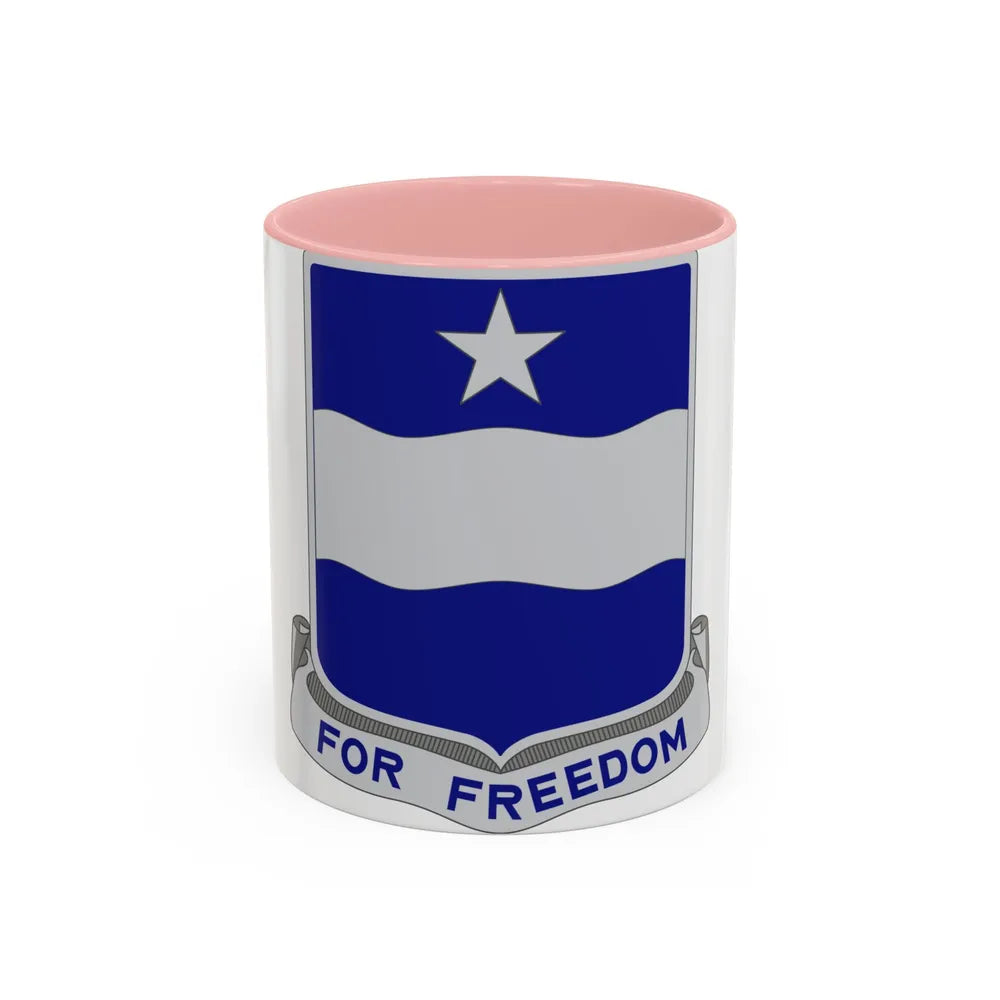 37th Infantry Regiment (U.S. Army) Accent Coffee Mug-11oz-Pink-Go Mug Yourself