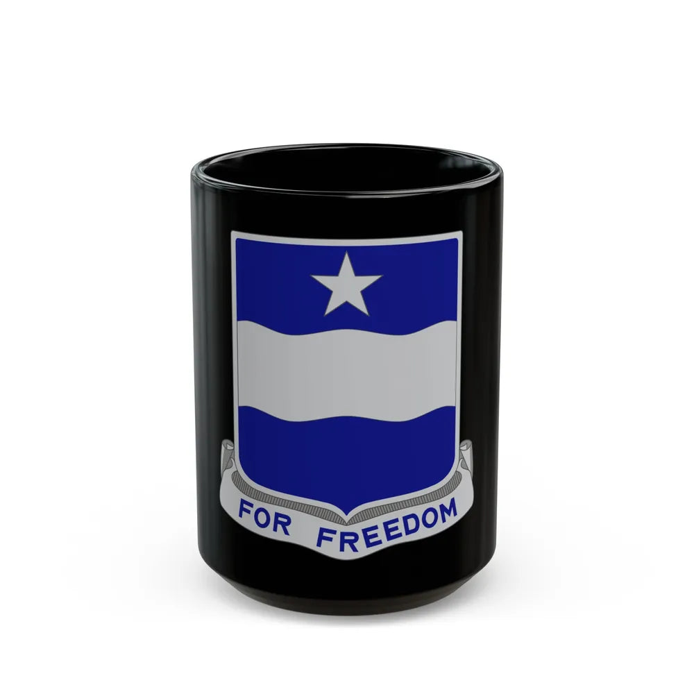 37th Infantry Regiment (U.S. Army) Black Coffee Mug-15oz-Go Mug Yourself