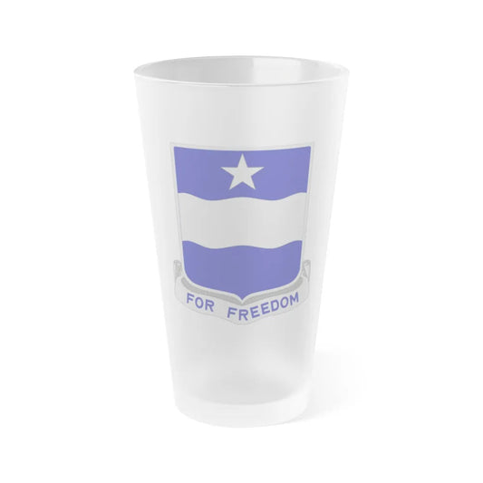 37th Infantry Regiment (U.S. Army) Frosted Pint Glass 16oz-Go Mug Yourself