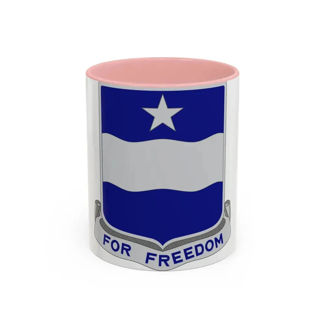 37th Infantry Regiment (U.S. Army) Accent Coffee Mug 11oz Pink - Go Mug Yourself