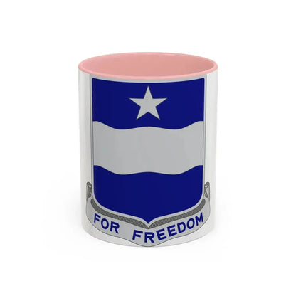 37th Infantry Regiment (U.S. Army) Accent Coffee Mug 11oz Pink - Go Mug Yourself
