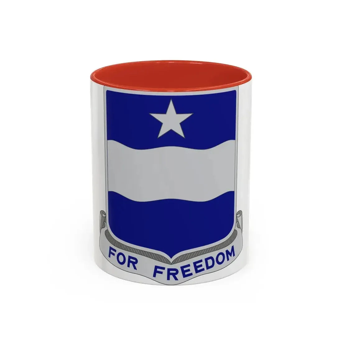 37th Infantry Regiment (U.S. Army) Accent Coffee Mug 11oz Red - Go Mug Yourself