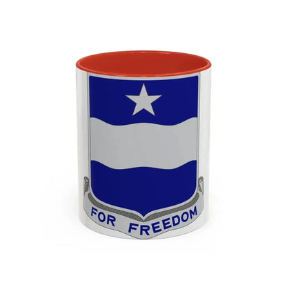 37th Infantry Regiment (U.S. Army) Accent Coffee Mug 11oz Red - Go Mug Yourself