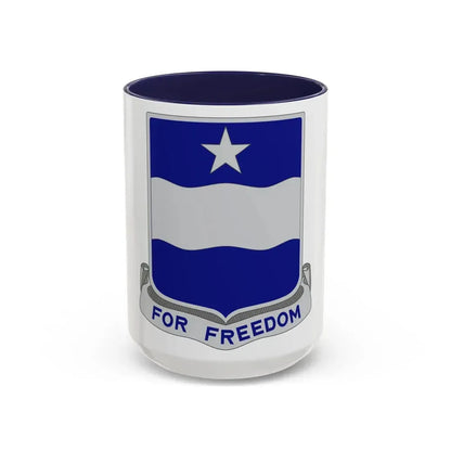 37th Infantry Regiment (U.S. Army) Accent Coffee Mug 15oz Navy - Go Mug Yourself
