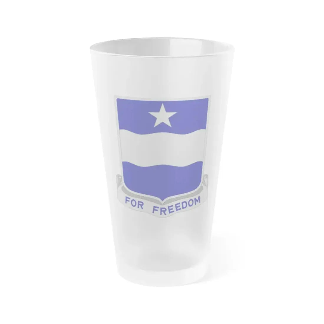 37th Infantry Regiment (U.S. Army) Frosted Pint Glass 16oz Default Title - Go Mug Yourself