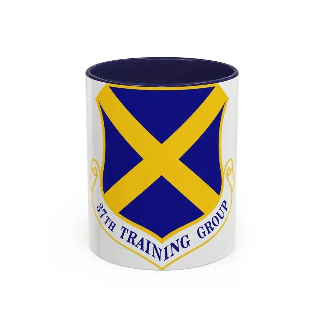 37th Training Group (U.S. Air Force) Accent Coffee Mug 11oz Navy - Go Mug Yourself