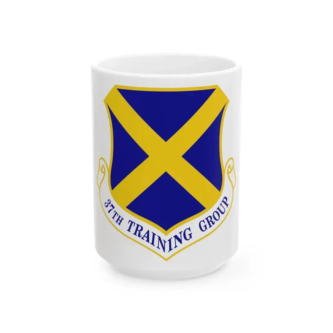 37th Training Group (U.S. Air Force) White Coffee Mug 15oz - Go Mug Yourself