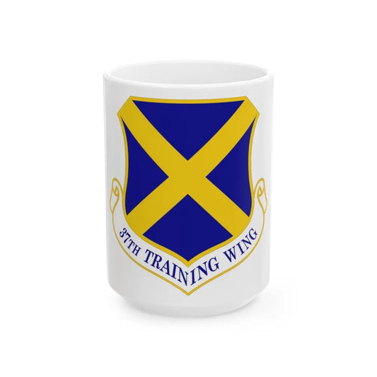 37th Training Wing (U.S. Air Force) White Coffee Mug-15oz-Go Mug Yourself