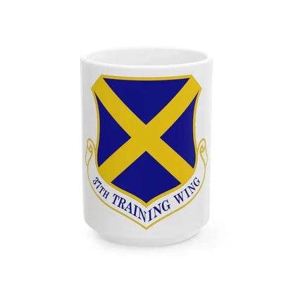 37th Training Wing (U.S. Air Force) White Coffee Mug 15oz - Go Mug Yourself